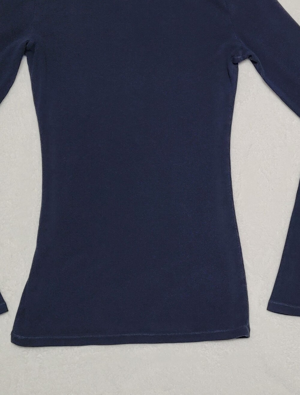Elena Gilbert Vampire Diaries Vintage Y2K Hollister Navy Blue Button V-neck Top - Picture 7 of 9